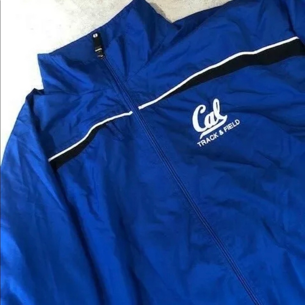NCAA CAL Bears Track Field Vintage Team Jacket M